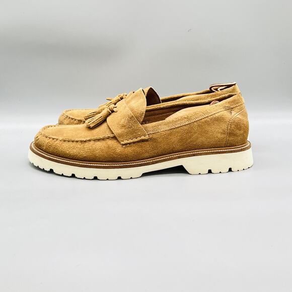 Cole Haan Shoes Mens 11 Brown Suede American Classics Grand OS Tassel Loafers main image 4